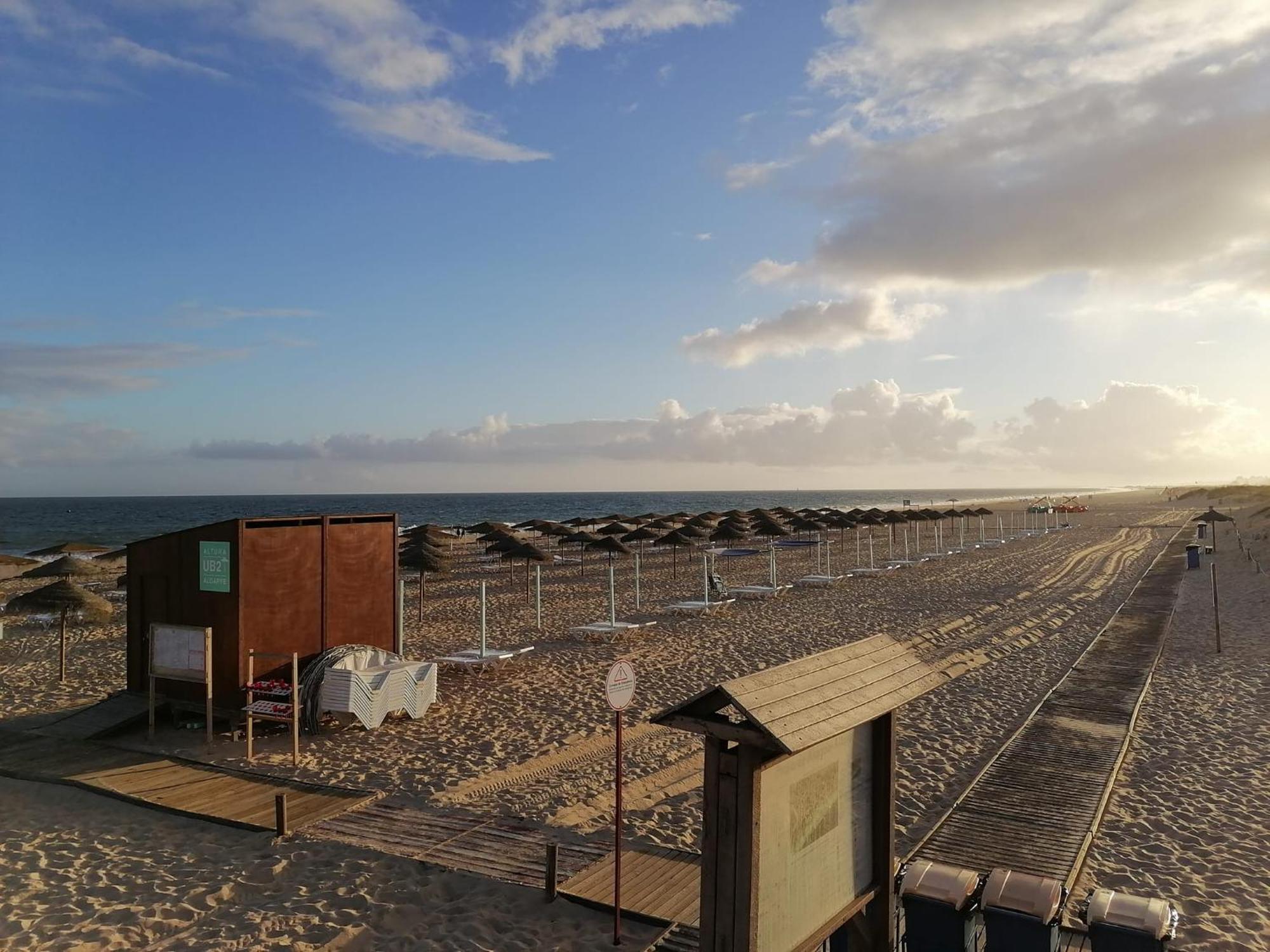 Casa Vila Rosa - T1 Altura Beach Esterno foto
